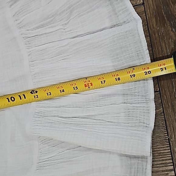 Caslon Cotton Gauze Tank Adjustable Straps Size XS - Picture 15 of 16